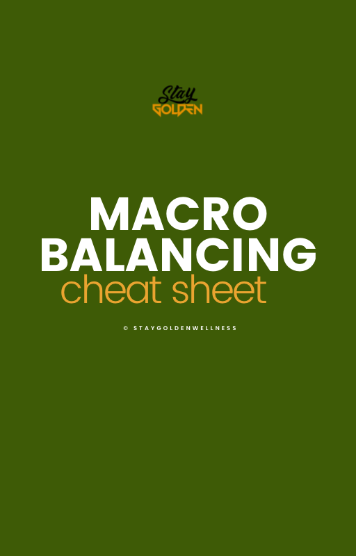 Macro Balancing Cheat Sheet